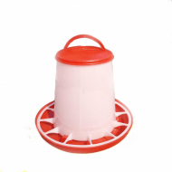 Krmítko plastové červené objem 1,5 kg