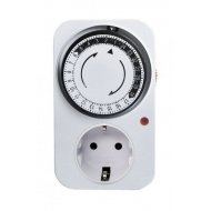 Mechanický časový spínač do zásuvky