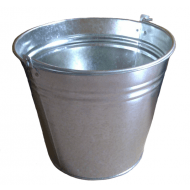 Plechový kýbl o objemu 13 l