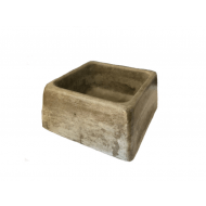 Miska pro králíky betonová - čtverec