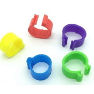 Kroužek na drůbež 10 ks modrý